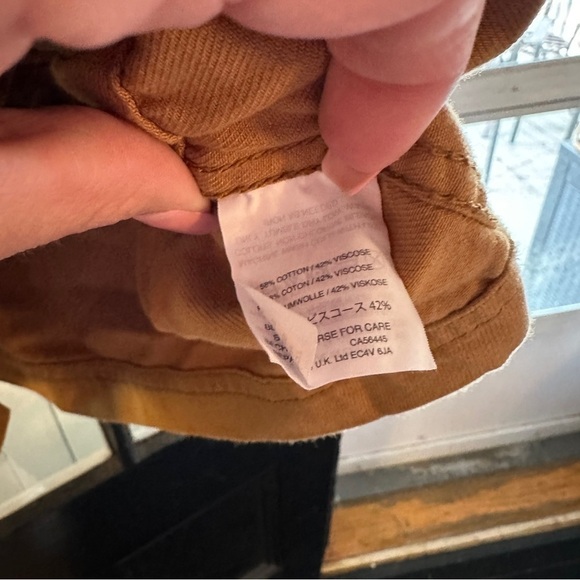 Madewell Southlake Military Jacket Dark Sahara size Small Style H8497 - Picture 7 of 8